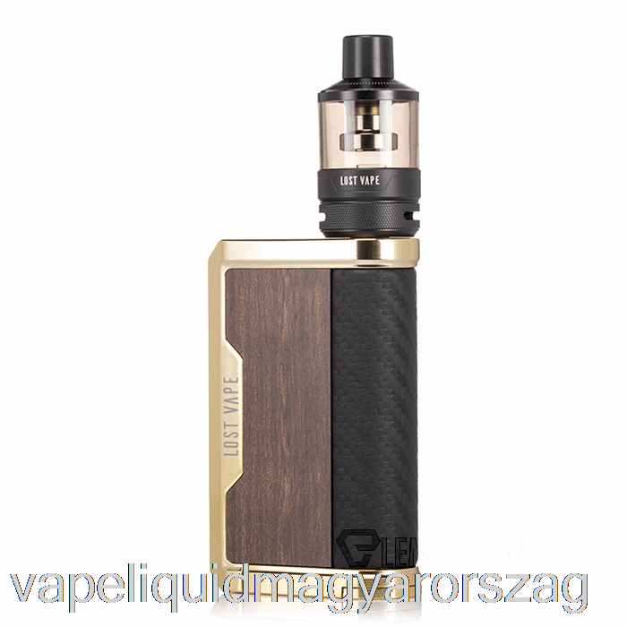 Elveszett Vape Centaurus Q200 Kezdőkészlet [podtank] Arany Teakfa Vape Toll
